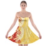 Design Art (design 6) Strapless Bra Top Dress