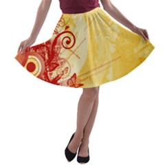 A-line Skater Skirt 