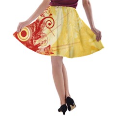 A-line Skater Skirt 