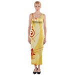 Design Art (design 6) Fitted Maxi Dress