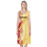 Design Art (design 6) Midi Sleeveless Dress