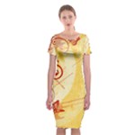 Design Art (design 6) Classic Short Sleeve Midi Dress