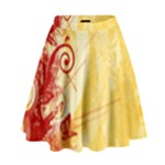 Design Art (design 6) High Waist Skirt