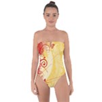 Design Art (design 6) Tie Back One Piece Swimsuit