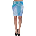 Blue Lights Bodycon Skirt