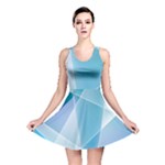 Blue Lights Reversible Skater Dress