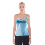 Blue Lights Spaghetti Strap Top