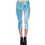 Blue Lights Capri Leggings 