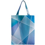 Blue Lights Zipper Classic Tote Bag