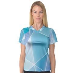 V-Neck Sport Mesh T-Shirt 