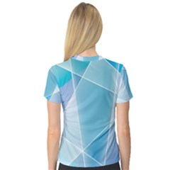 V-Neck Sport Mesh T-Shirt 