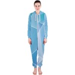 Blue Lights Hooded Jumpsuit (Ladies)