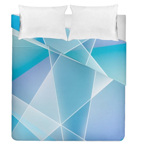 Blue Lights Duvet Cover Double Side (Queen Size) from ArtsNow.com