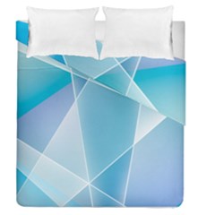 Blue Lights Duvet Cover Double Side (Queen Size) from ArtsNow.com