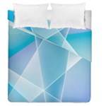 Blue Lights Duvet Cover Double Side (Queen Size)