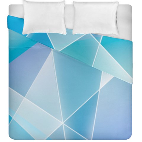 Blue Lights Duvet Cover Double Side (King Size) from ArtsNow.com