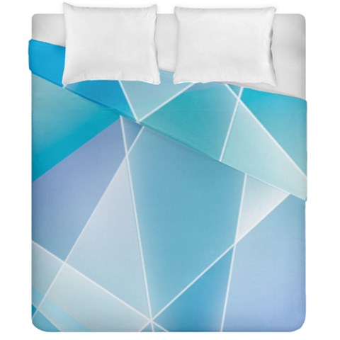 Blue Lights Duvet Cover Double Side (California King Size) from ArtsNow.com