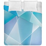 Blue Lights Duvet Cover Double Side (California King Size)