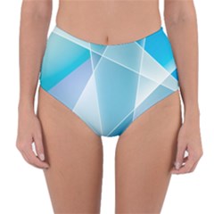 Reversible High-Waist Bikini Bottoms 