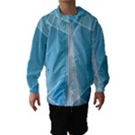 Blue Lights Kids  Hooded Windbreaker