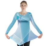 Blue Lights Long Sleeve Tunic 