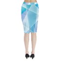 Midi Wrap Pencil Skirt 