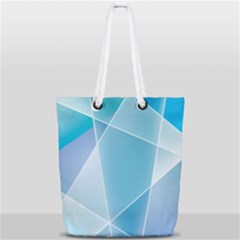 Full Print Rope Handle Tote (Small) 