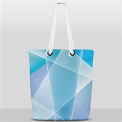 Full Print Rope Handle Tote (Small) 