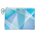 Blue Lights Canvas Cosmetic Bag (XL)