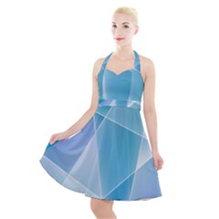 Halter Party Swing Dress  