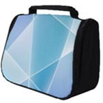 Blue Lights Full Print Travel Pouch (Big)