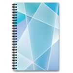 Blue Lights 5.5  x 8.5  Notebook