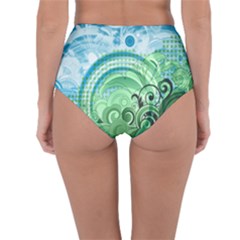 Reversible High-Waist Bikini Bottoms 