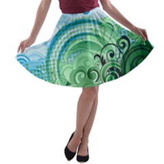 A-line Skater Skirt 