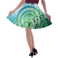 A-line Skater Skirt 