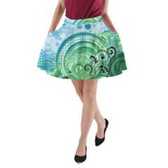 A-Line Pocket Skirt 