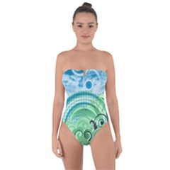 Tie Back One Piece Swimsuit 