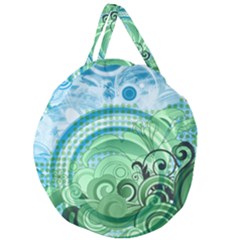 Giant Round Zipper Tote 