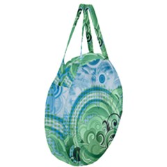 Giant Round Zipper Tote 