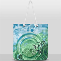 Full Print Rope Handle Tote (Large) 