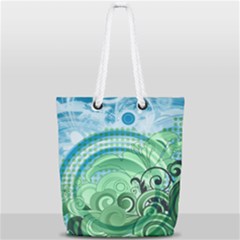 Full Print Rope Handle Tote (Small) 