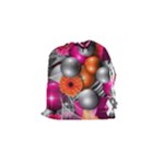 Ball Art Drawstring Pouch (Small)