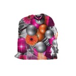 Ball Art Drawstring Pouch (Large)