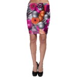 Ball Art Bodycon Skirt