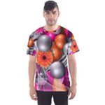 Ball Art Men s Sports Mesh Tee