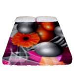 Ball Art Fitted Sheet (Queen Size)