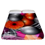 Ball Art Fitted Sheet (King Size)