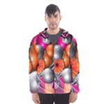 Ball Art Men s Hooded Windbreaker