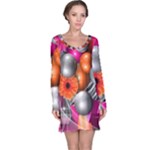 Ball Art Long Sleeve Nightdress