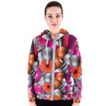 Ball Art Women s Zipper Hoodie